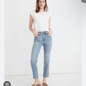 Madewell Roadtripper Stovepipe Straight Leg Jeans